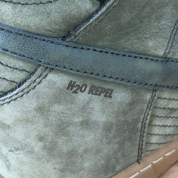 Nike Dunk Sky Hi SneakerBoot Dark Loden Olive Green Orange 684954-300 Womens 9.5 - Picture 6 of 8